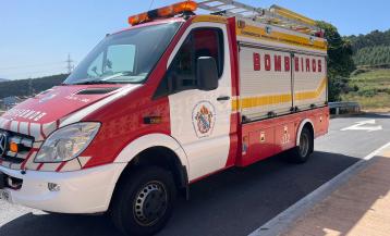 Bomberos del Consorcio Provincial en una intervención