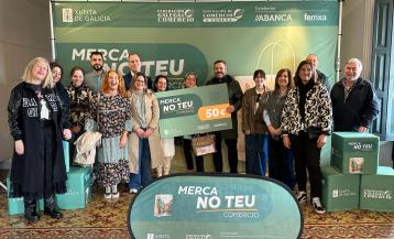 Cambre celebra la entrega de premios de la campaña “Merca no teu comercio”