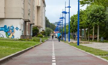 Paseo Tierno Galván de Culleredo
