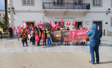 La falta de pago de salarios ya provocó protestas en Cambre y Culleredo