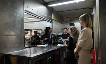 Rodaje de 'De Tapas por España' en El de Alberto