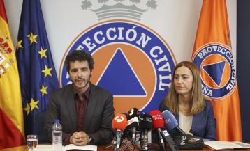 Gullón y Barcones, durante su comparecencia de este jueves