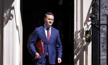 Wes Streeting llega al 10 de Downing Street