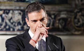 El presidente del Gobierno, Pedro Sánchez