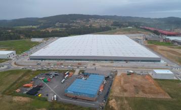 Centro logístico de Inditex en A Laracha