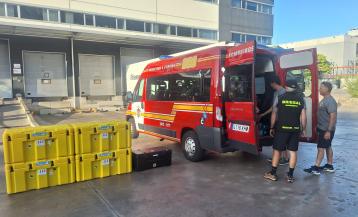 Contingente de la Xunta para la ayuda a Venezuela tras los terremotos