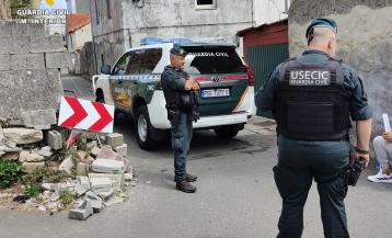 Guardia Civil en Meicende