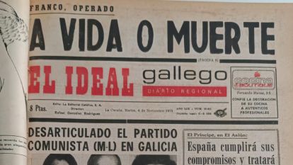 Edición de El Ideal Gallego del 4 de noviembre de 1975