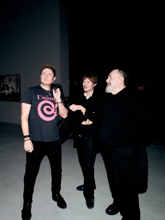 13. Simon le Bon, Nikolai Von Bismarck & Michel Gaubert © Saskia Lawaks