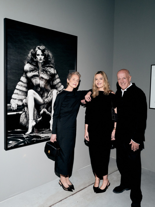 01. Charlotte Rampling & Marta Ortega Perez & Philippe Garner © Saskia Lawaks