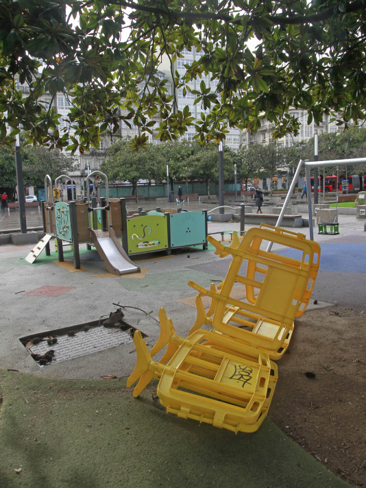 El temporal dejó un reguero de incidencias @Quintana (4)