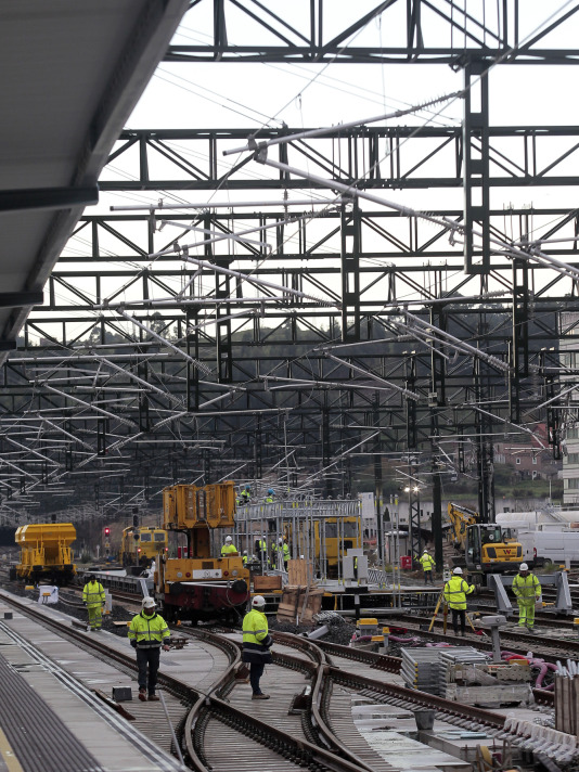La nueva estación provisional de tren de A Coruña (29)