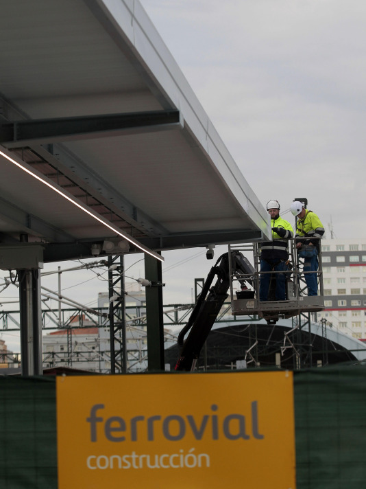 La nueva estación provisional de tren de A Coruña (37)