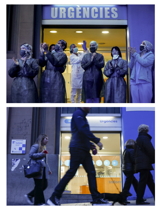 La entrada de Urgencias del Hospital Dos de Mayo de Barcelona @ Quique García