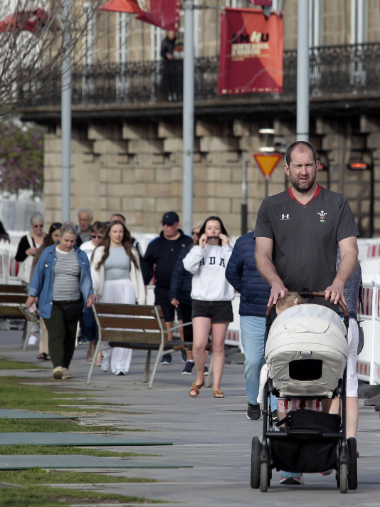 Los muelles coruñeses acogieron una escala múltiple en la que cinco cruceros (13)