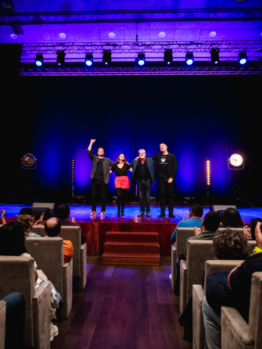 Espectáculo Humoris Causa en el EMHU @ Leo López Foto (111)