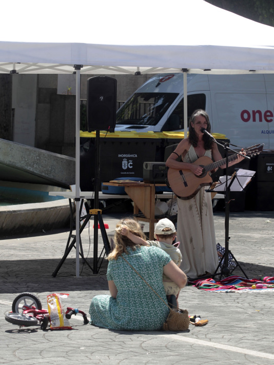 Mercado ecológico en la plaza de La Tolerancia. Foto: Quintana (4)