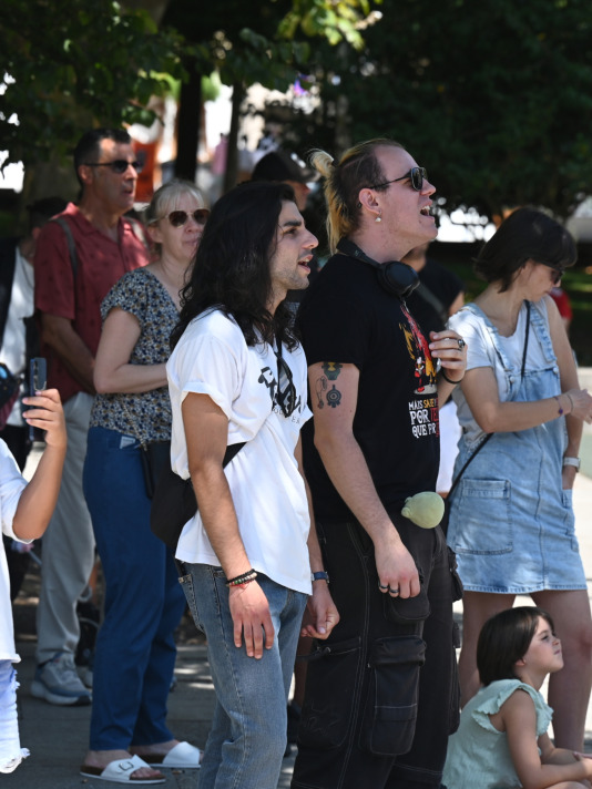 Los Sex inauguran el Noroeste Estrella Galicia en la plaza de España FOTO Pedro Puig (10)