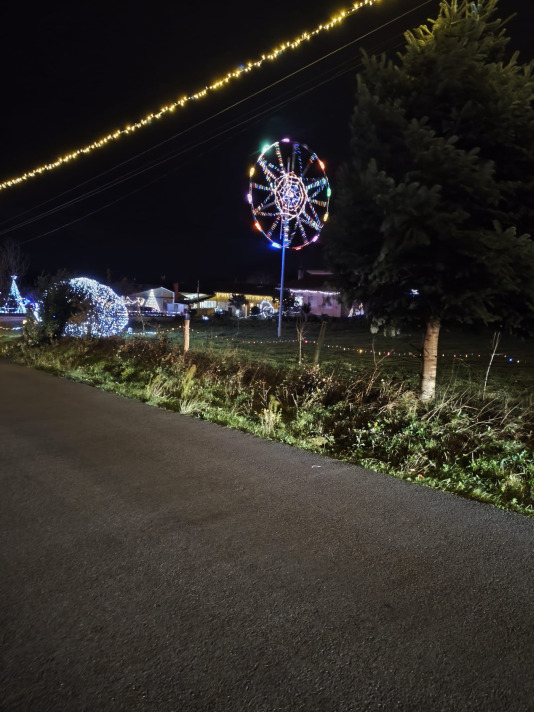 Alumbrado navideño en Adragonte