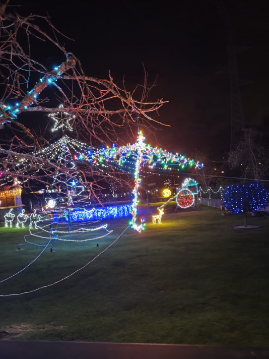 Alumbrado navideño en Adragonte