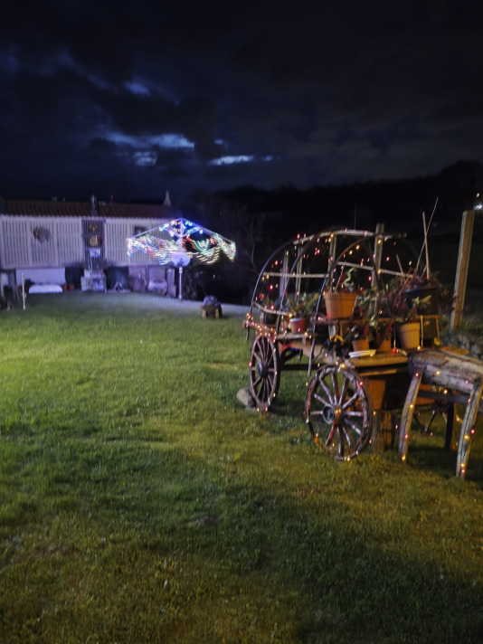 Alumbrado navideño en Adragonte