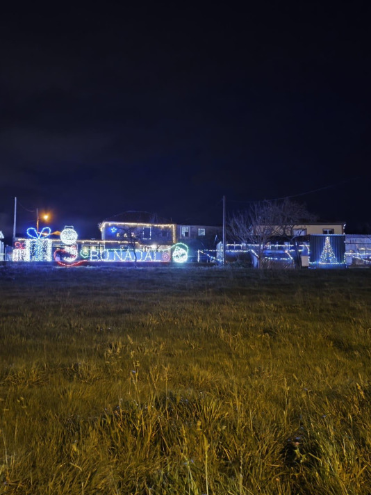 Alumbrado navideño en Adragonte