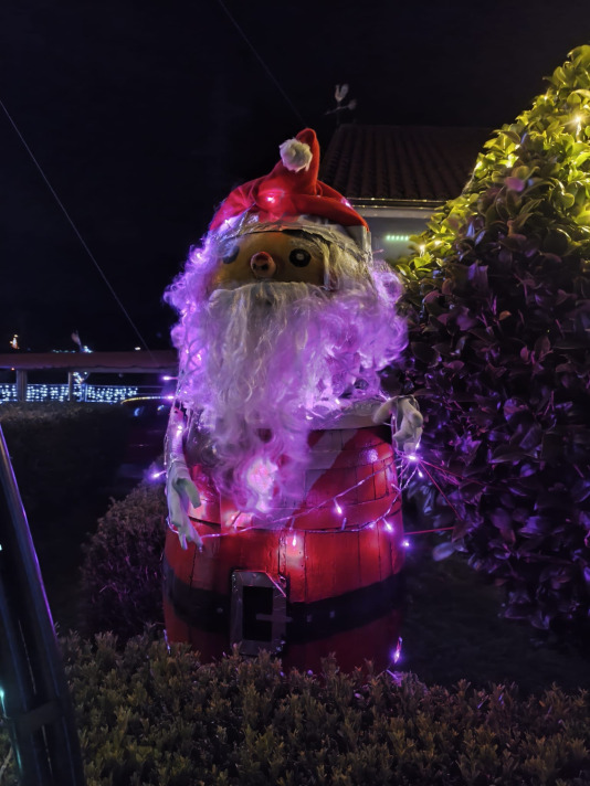 Alumbrado navideño en Adragonte