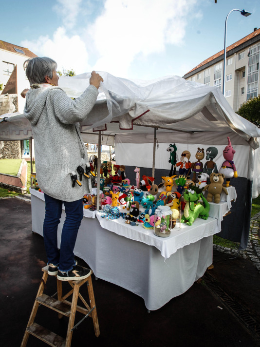 Culleredo encheuse de produtos artesáns e actividades para celebrar o Día das Letras Galegas