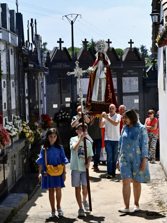 Fiestas de la Virgen de los Desamparados de Souto en Paderne