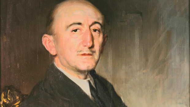 Retrato de Wenceslao pintado por Fernando Álvarez de Sotomayor