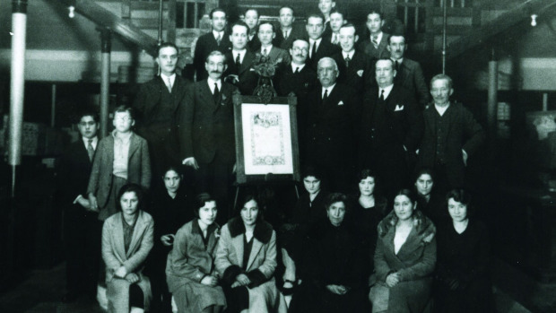 Empleados de Hijos de A. Nuñez en 1929