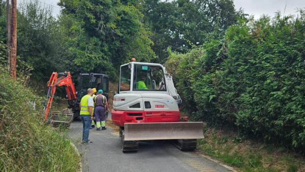 Obras en Covas, Bergondo