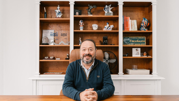 Amador Muñoz, responsable de Fincas Galicia.