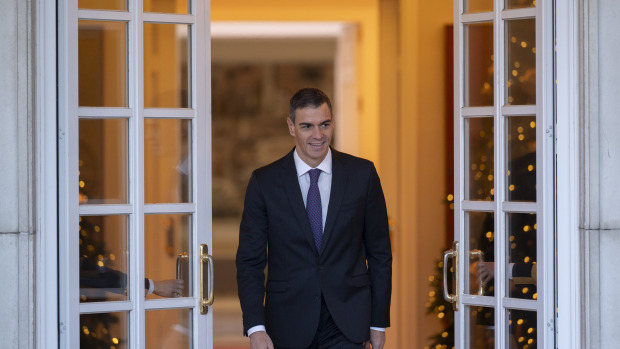 Pedro Sánchez en Moncloa
