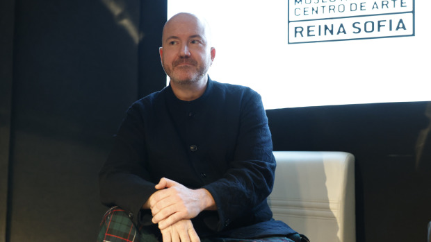 El director del Museo Reina Sofía, Manuel Segade, durante un acto