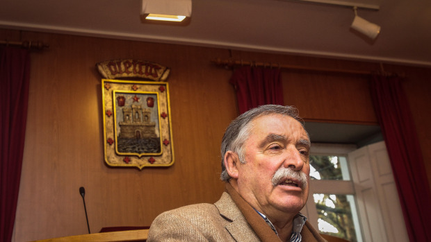 Ángel García Seoane, alcalde de Oleiros