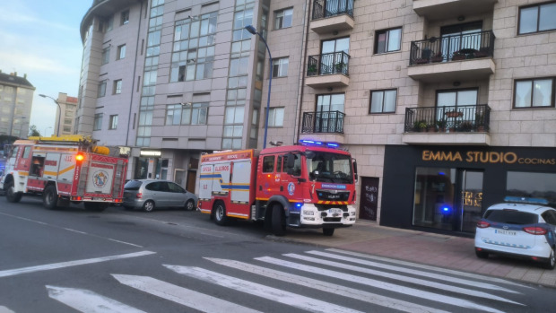 Incendio patinete en Oleiros