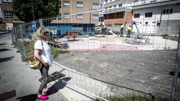 La alcaldesa, Diana Piñeiro, visitó la obras