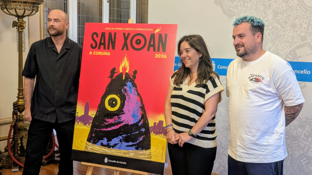Cartel de San Juan 2026, realizado por Alberto Vázquez