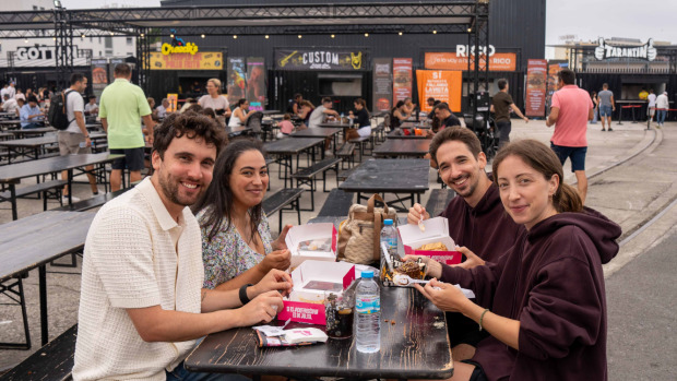 Hasta 17 hamburgueserías del país compiten por ser la mejor valorada por los asistentes en esta nueva edición, que estará en A Coruña hasta el domingo 23 de agosto