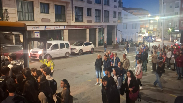 Ciudadanos concentrados en Miño este viernes