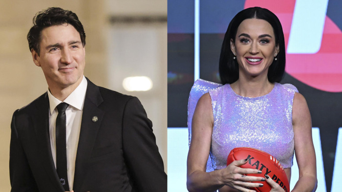 Trudeau kate perry