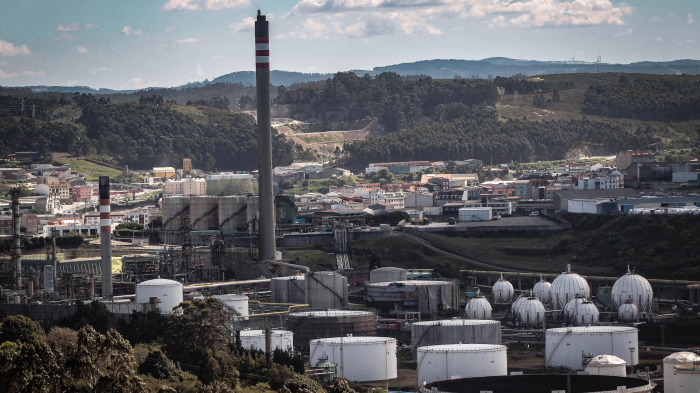 Refinería de Repsol en A Coruña