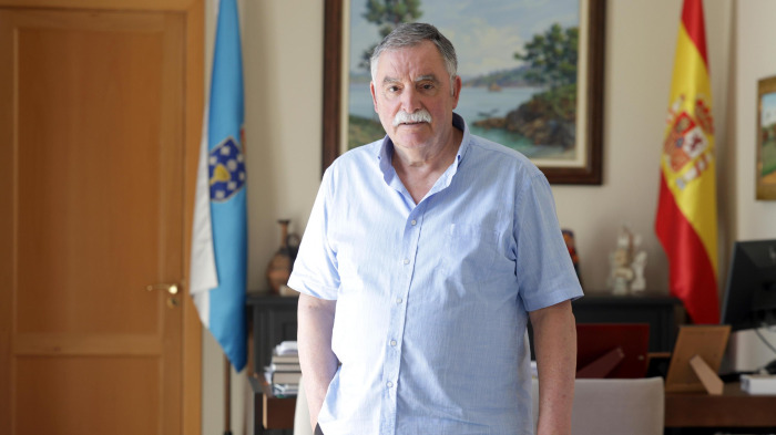 Ángel García Seoane, alcalde de Oleiros