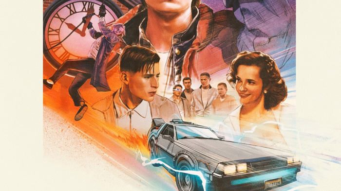 Cartel de Regreso al Futuro