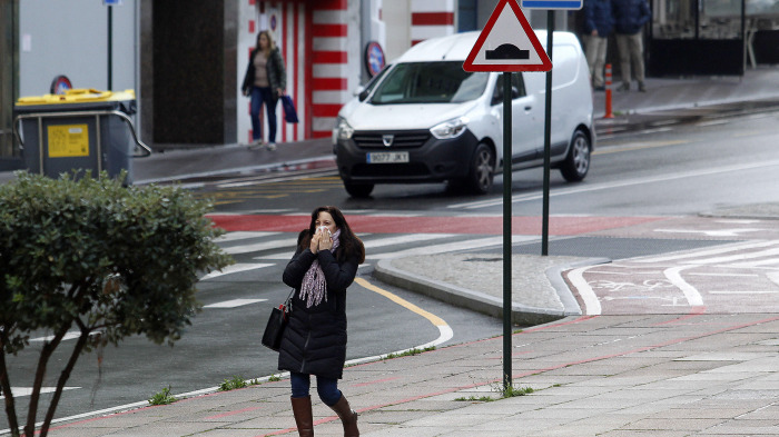 Frío en A Coruña