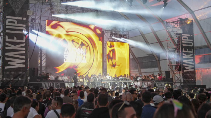 Evento de Wake Up en el puerto de A Coruña el pasado septiembre