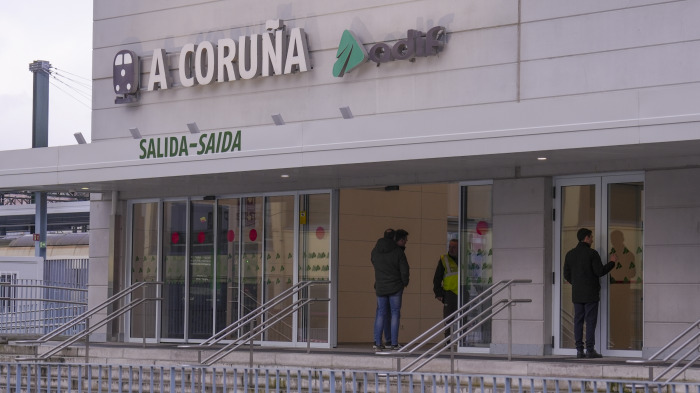 Estación de tren provisional de A Coruña