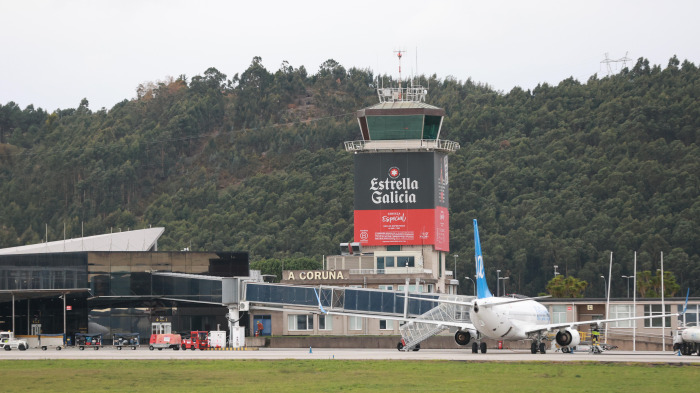Torre de control en Alvedro