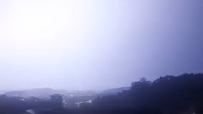 Tormenta del 24 de mayo en el área de A Coruña